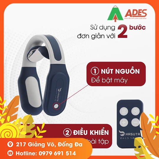 Máy Massage cổ HASUTA HMN-160 - Bảo hành Chính hãng