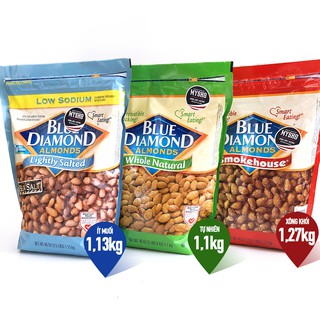 Hạnh nhân Blue Diamond, Kirkland - Hàng USA chính hãng