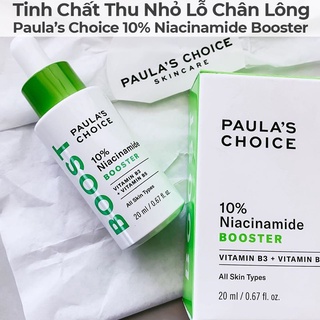 Tinh chất se khít lỗ chân lông và làm sáng da Paula’s Choice 10% Niacinamide Booster - 20ml