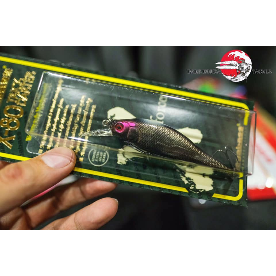 MỒI GIẢ CÂU CÁ CHÍNH HÃNG Megabass X-80 Trick Darter Made in Japan Length: 80.5 mm Weight: 9.8 g Type: Suspending