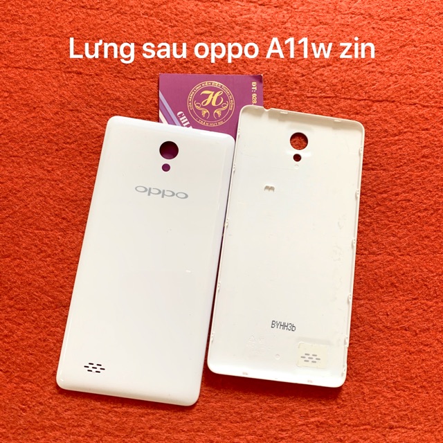 Nắp lưng sau - vỏ sau oppo A11w (joy 3) zin