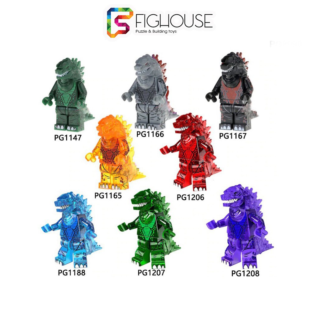 Xếp Hình Minifigures Chúa Tể Godzilla - Đồ Chơi Lắp Ráp non-lego PG8090 [B8]