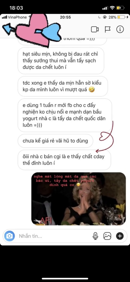 TẨY DA CHẾT BODY & BIKINI YOGURT