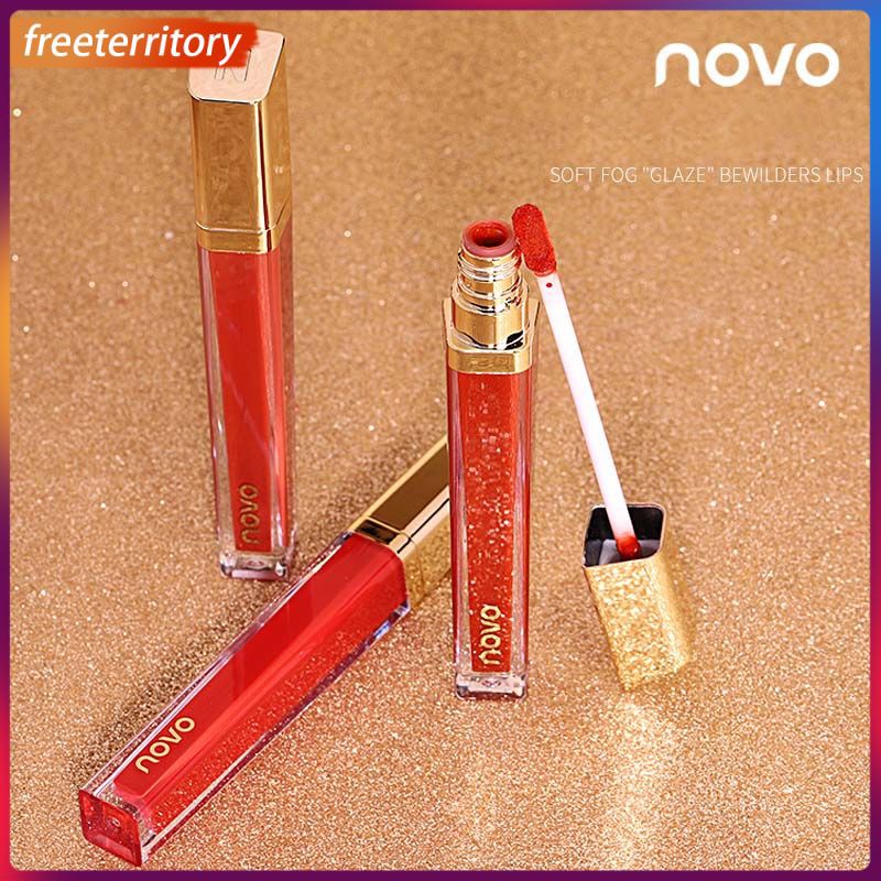 NOVO Son Kem Small Gold Nugget Bóng Nhung Mịn Lì lip Mud Lip Glaze Lip Gloss #304 | BigBuy360 - bigbuy360.vn