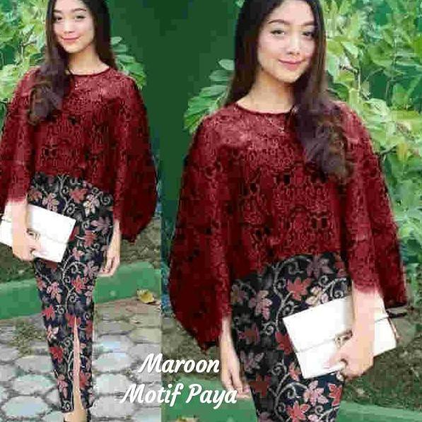 Sản Phẩm Hàng Đầu '(REALPIC) VANYA Ren Cape Brocade Set..... | BigBuy360 - bigbuy360.vn