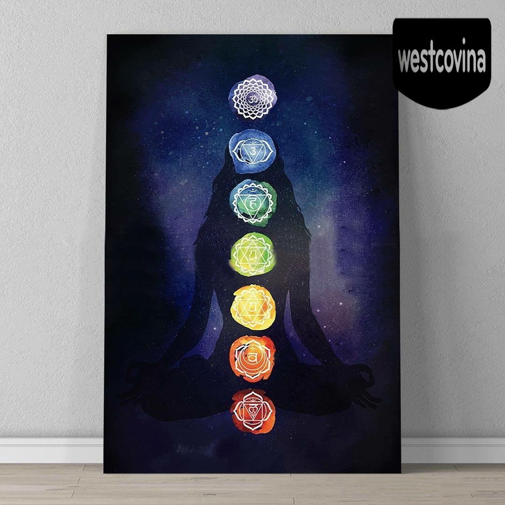 [Hot]☀ Thảm Tập Yoga / Đi Biển Mùa Hè Họa Tiết Chakra