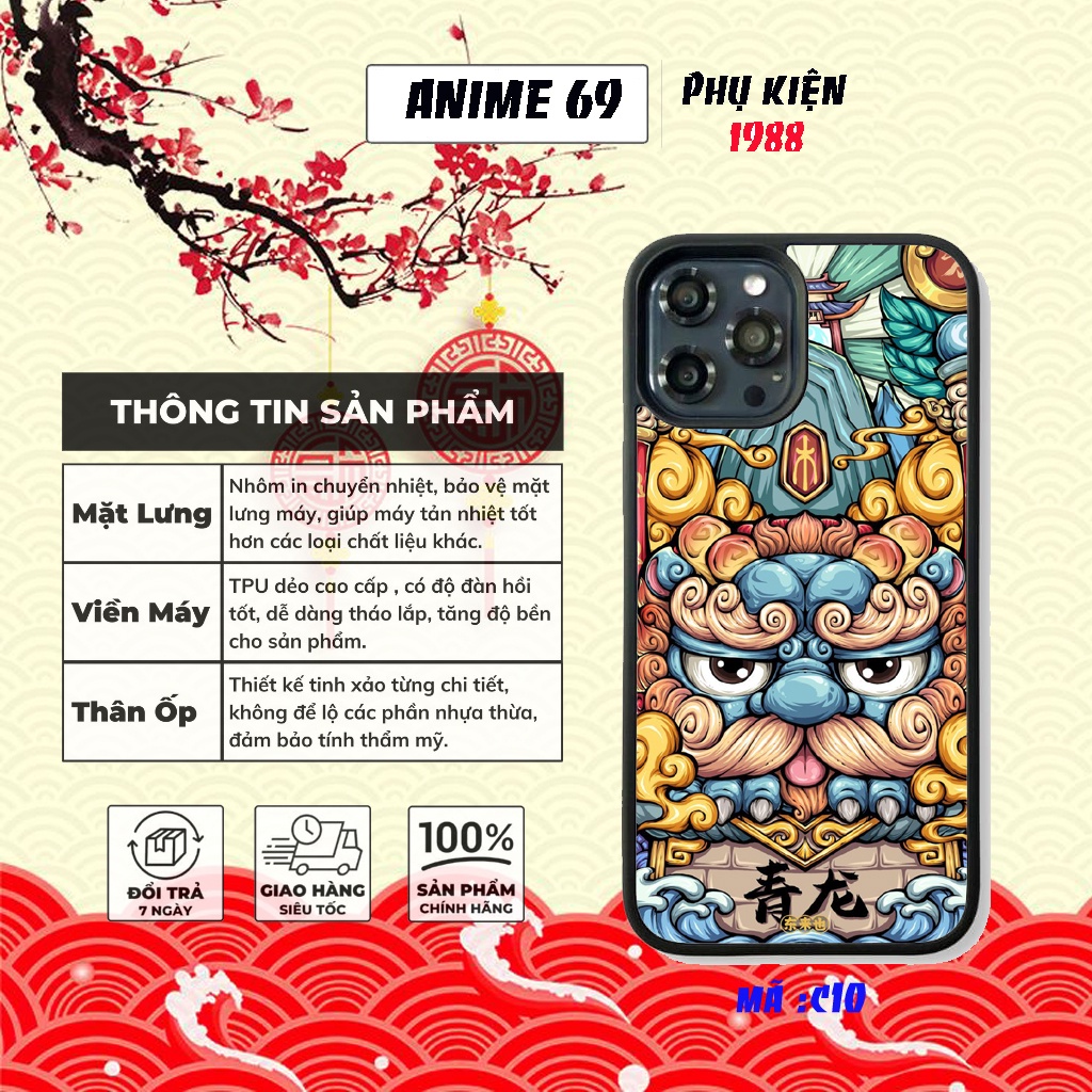 Ốp lưng iphone cao cấp phong cách cổ trang hiên đại - IP6--13PROMAX- mã - C10