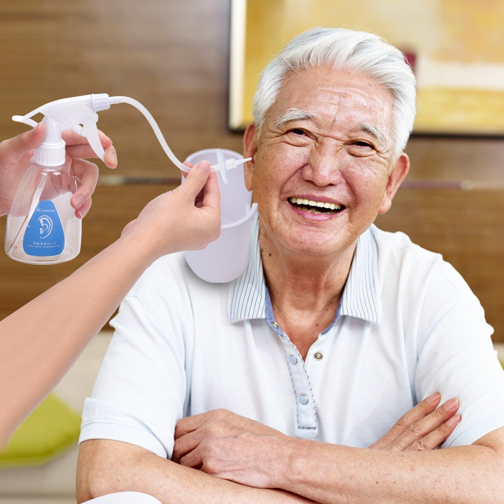 Bộ Dụng Cụ Lấy Ráy Tai 500ml Tiện Dụng Cho Người Lớn Và Trẻ Em