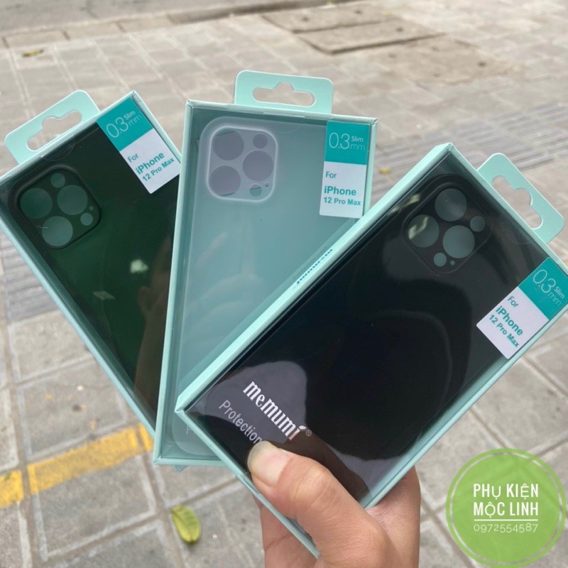 ⚡️CHÍNH HIỆU MEMUMI SIÊU MỎNG BẢO VỆ CAMERA ⚡️ ỐP IPHONE 13 PRO MAX / 13 / 13 PRO / 12 / MINI / PRO / MAX 0.3MM | BigBuy360 - bigbuy360.vn