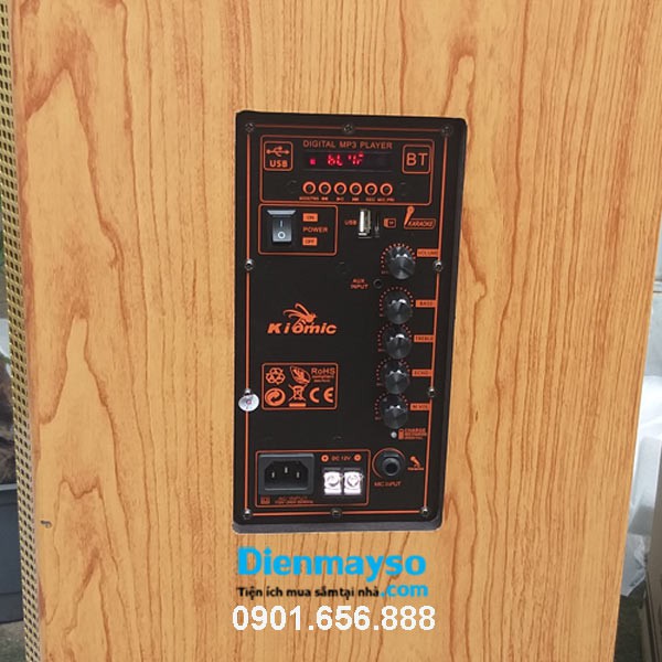 Loa kéo Kiomic K123 chuyê sỉ