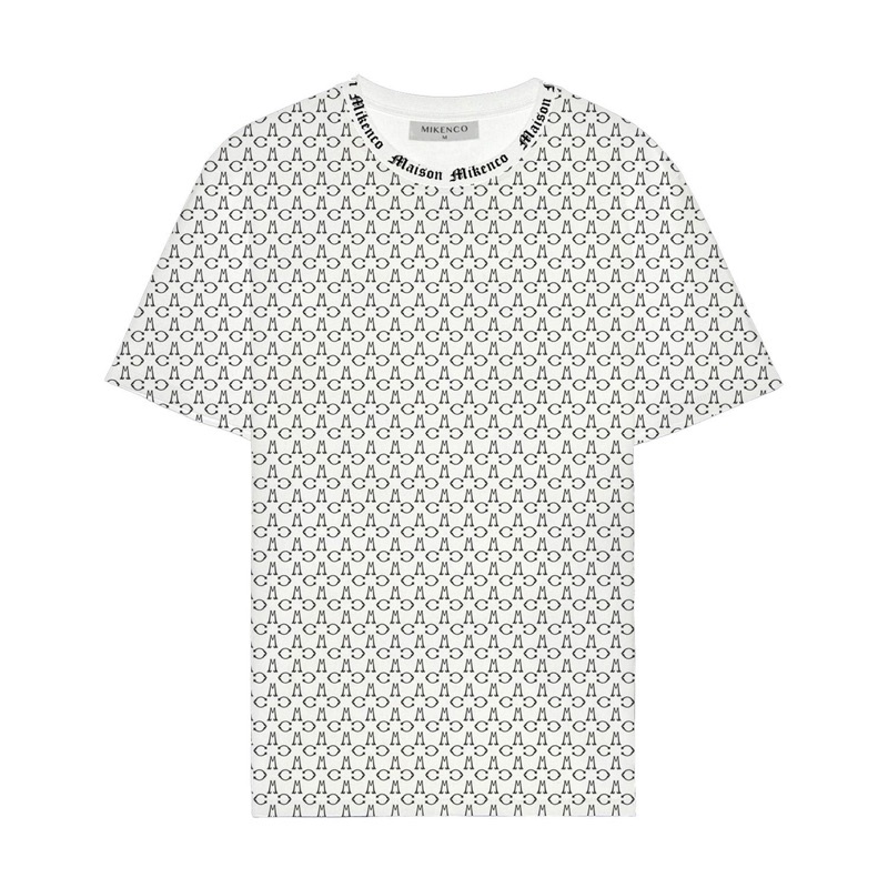 Áo phông ngắn tay chính hãng Mikenco MONOGRAM unisex