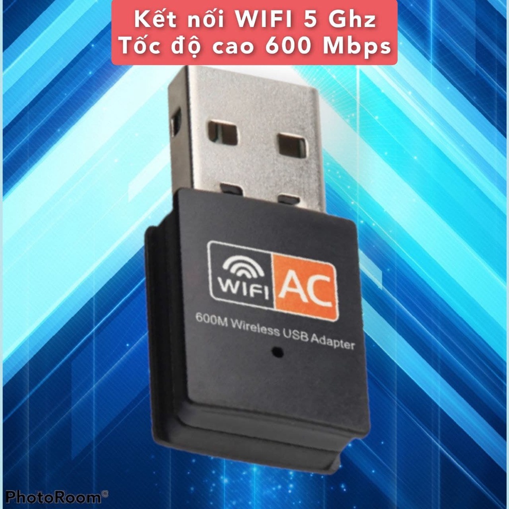 [Hỏa Tốc - Auto Driver win10] USB Tenda U9 650Mbps, Nâng Cấp bộ thu sóng WiFi 5G cho Laptop máy bàn