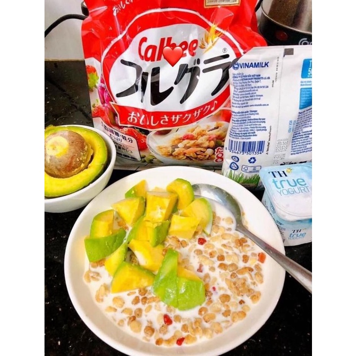 Bánh ngũ cốc sấy khô Calbee Nhật Bản Chính Hãng Mẫu Mới 2023