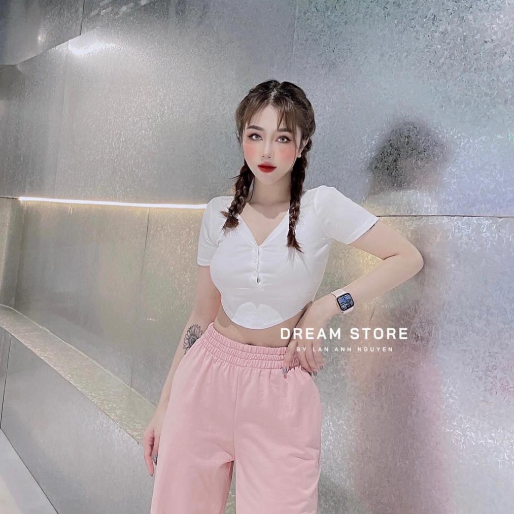 Set đồ nữ cá tính, set thể thao lửng áo thun đi chơi sang chảnh mùa hè đẹp 8A00038 TKBHH | BigBuy360 - bigbuy360.vn