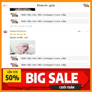 Combo bột tẩy tóc + oxy - Minbi Shop