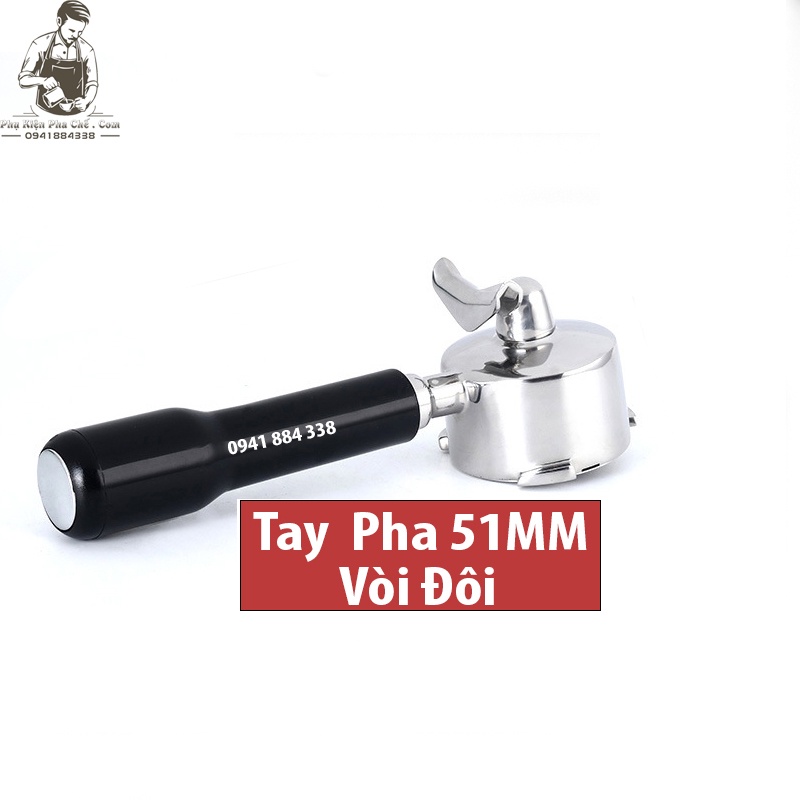 Tay Pha Cà Phê 51MM – Portafilter double 51MM – DELONGHI