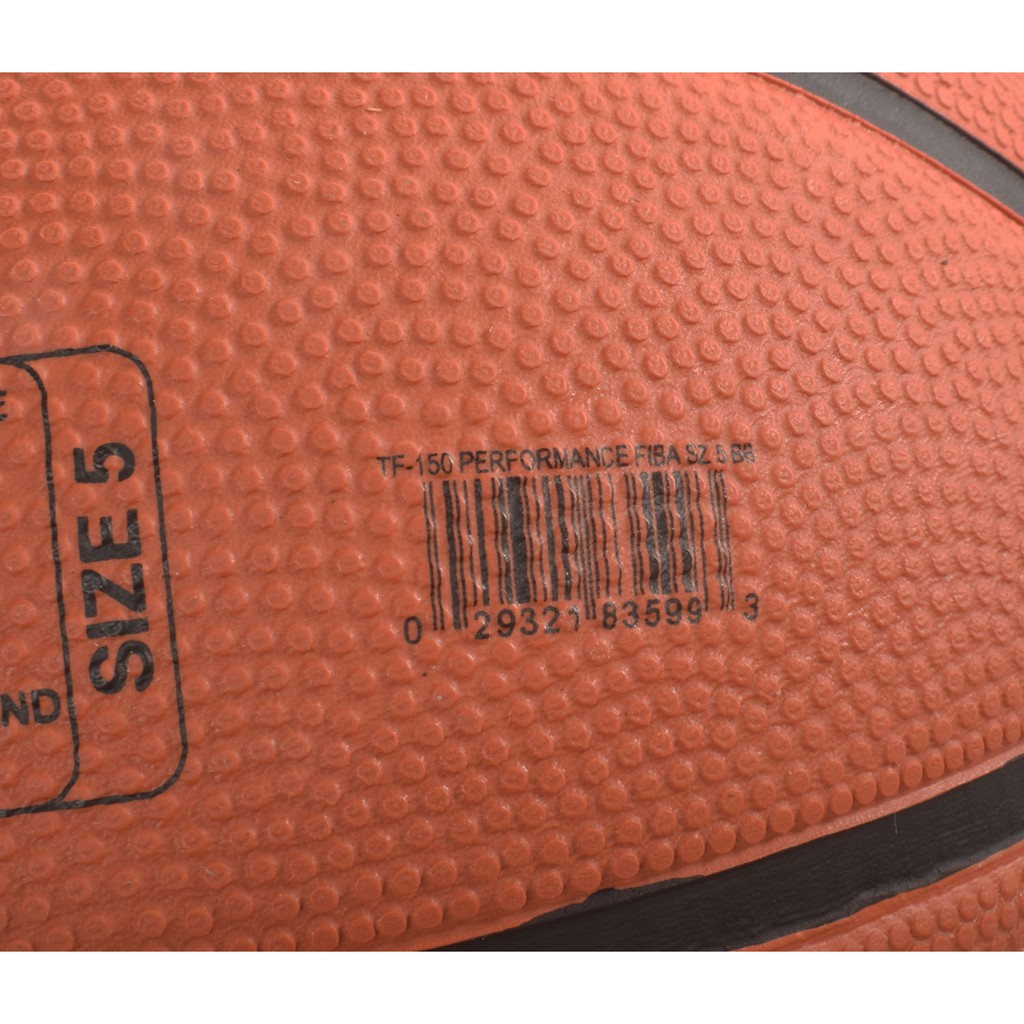 Bóng rổ Spalding TF150 Performance FIBA Outdoor Size 5 + Tặng bộ kim bơm bóng và lưới đựng bóng