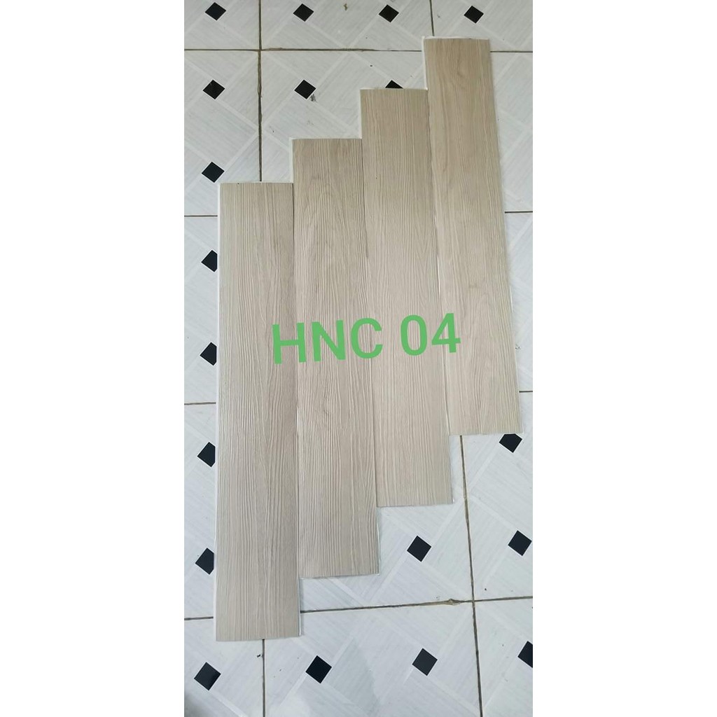 COMBO 20 miếng sàn nhựa giả gỗ chống trượt keo tự dán (Nhận thi công)