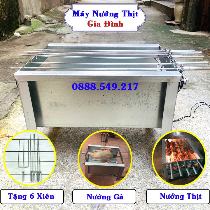Máy Nướng Thịt Loại Tốt TẶNG 6 Xiên Nướng