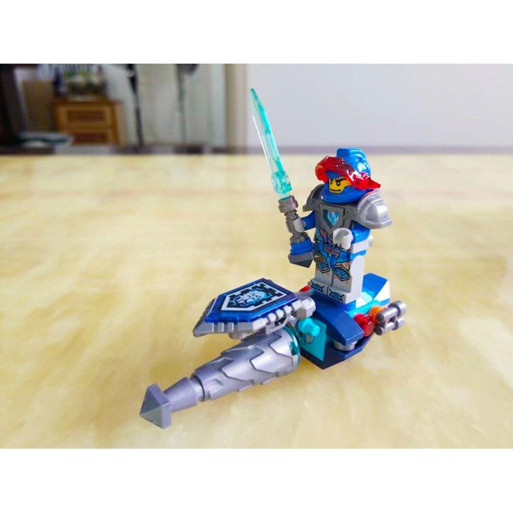 Đồ chơi lắp ráp non lego Xếp mô hình Nexo Knights Heima 5009 hiệp sĩ Lance Aaron tương lai trưng bày trọn bộ 6 hộp