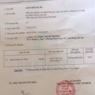 Son Kem Lì Pilar Màu Đỏ Ruby