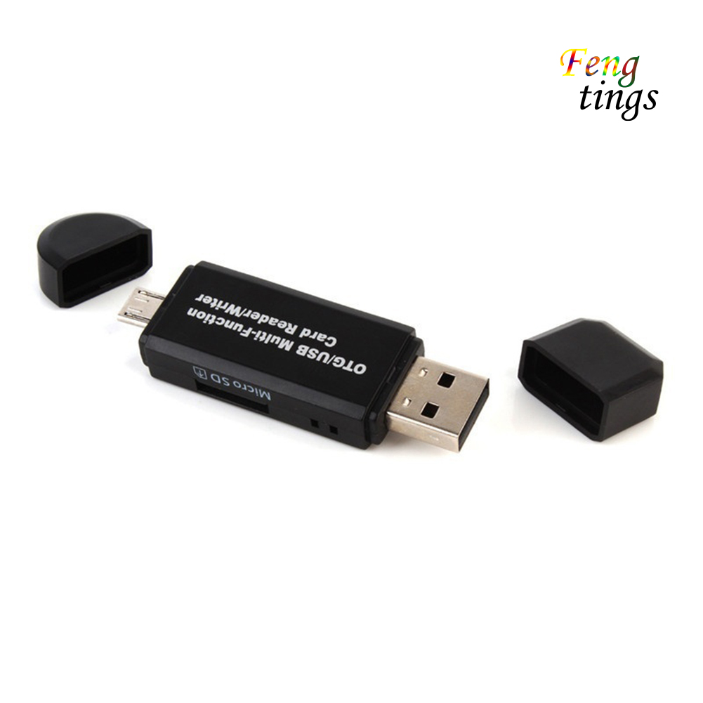 Đầu Đọc Thẻ Nhớ Micro Usb Sd Tf Otg Dành Cho Điện Thoại / Laptop