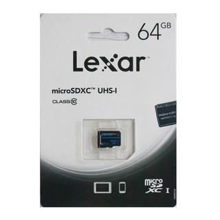 Thẻ Nhớ MicroSDXC Lexar 64GB Class 10 U1 100Mb/S