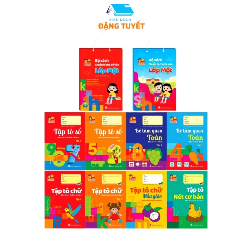 Sách Bộ Sách Chuẩn Bị Cho Bé Vào Lớp 1