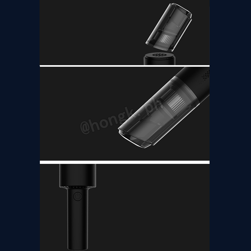 Máy hút bụi cầm tay lực mạnh thiết kế tiện lợi dùng vệ sinh xe hơi / nhà cửa | BigBuy360 - bigbuy360.vn