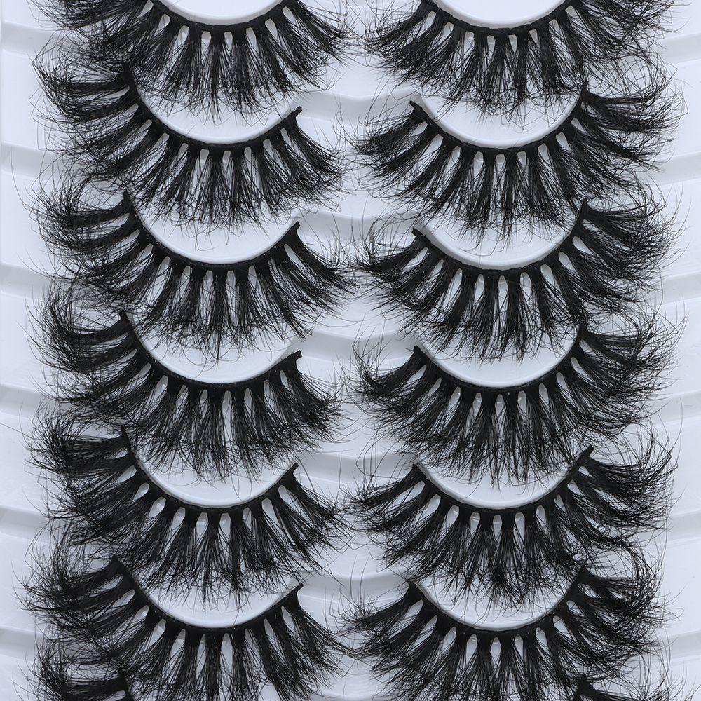 Set 7 Cặp Lông Mi Giả Mềm Mại Có Thể Tái Sử Dụng MIH SKONHED