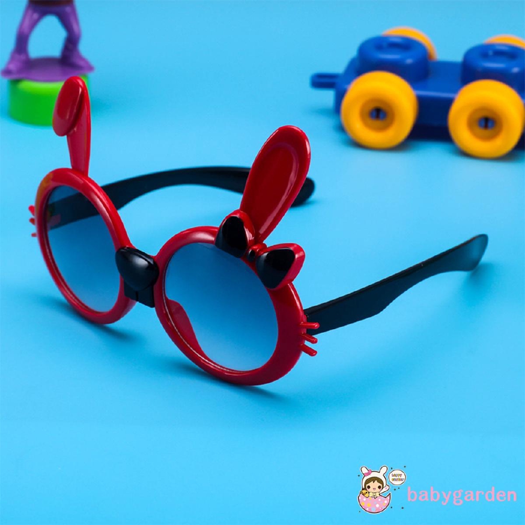 Kính mát chống tia UV hình tai thỏ đáng yêu dành cho bé