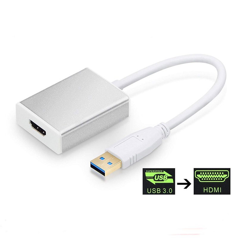 Cáp chuyển USB to HDMI 3.0 - Bảo hành 6 tháng