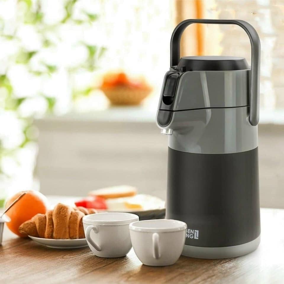 Bình thuỷ giữ nhiệt Đức Lebenlang cỡ 2.2L ( giao màu ngẫu nhiên)
