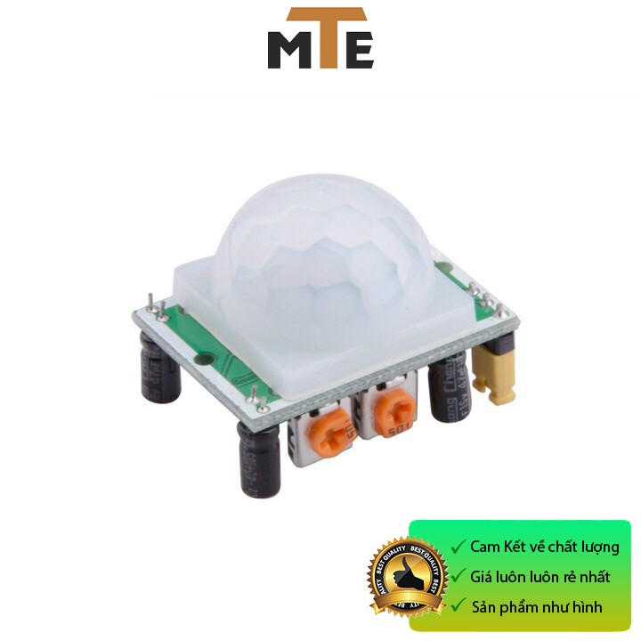 Mạch cảm biến thân nhiệt chuyển động Pir HC SR501 - Module arduino