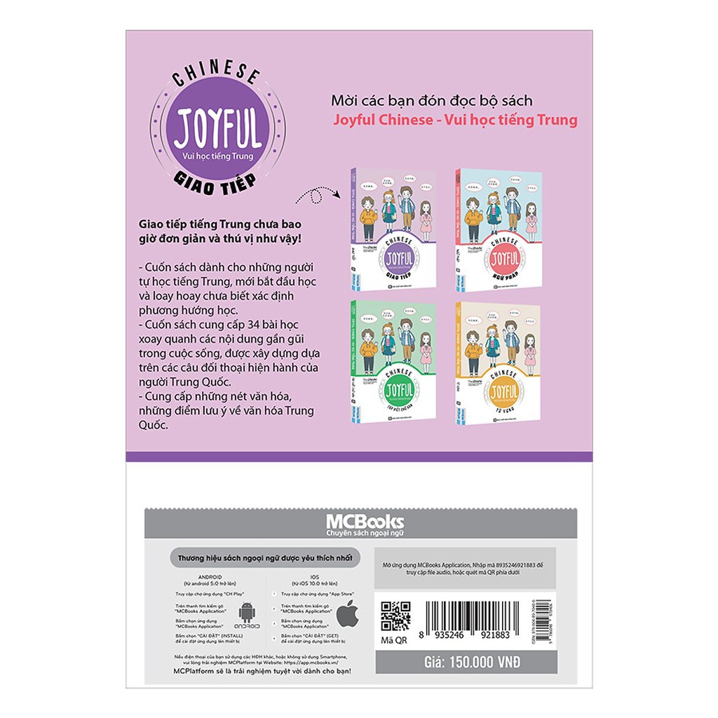Sách - Joyful Chinese - Vui Học Tiếng Trung - Giao Tiếp | BigBuy360 - bigbuy360.vn