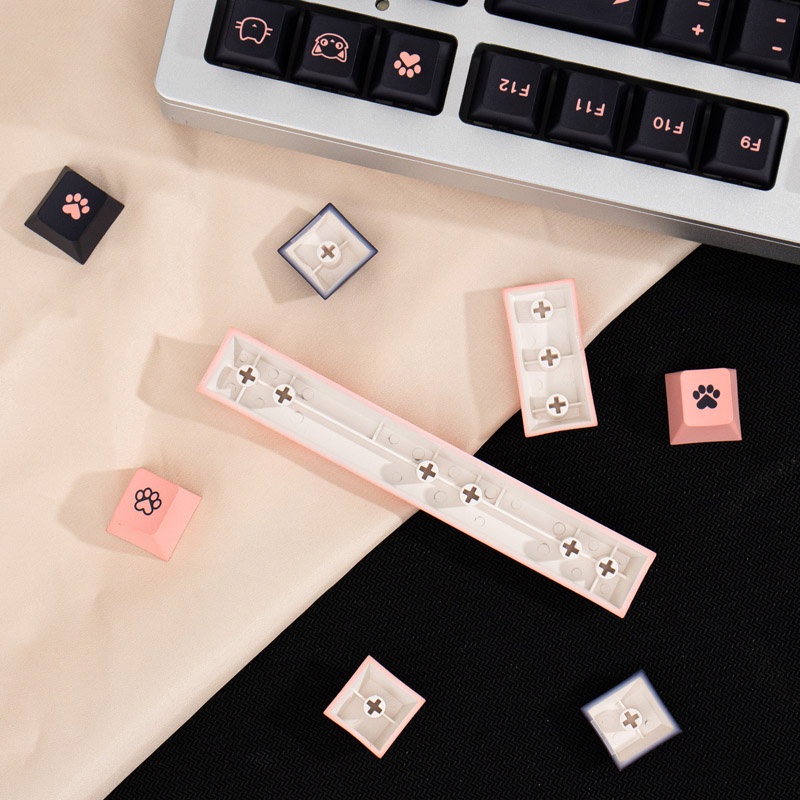 Bàn Phím Cơ GMK PONO 130 Phím Bằng PBT In Chữ Tiếng Anh Cá Tính
