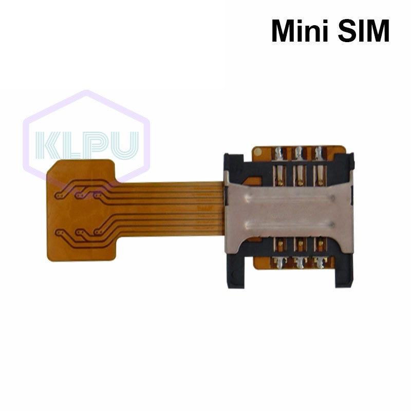 Double Dual SIM Card Nano Micro SD Adapter for Samsung XIAOMI Android