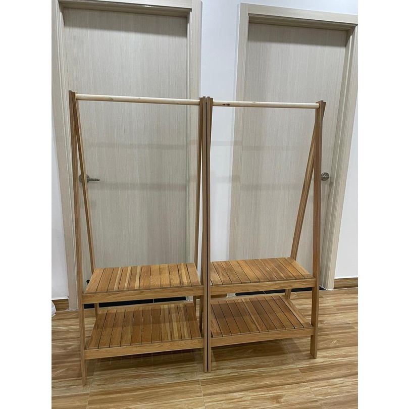 Miễn Ship Kệ treo quần áo chữ A Gỗ MDF Cao cấp-Decor-Trang trí