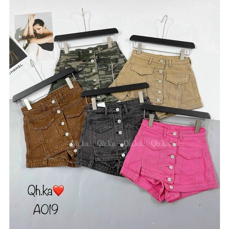 QUẦN GIẢ VÁY CÚC VẠT CẮT QUẢNG CHÂU LOẠI 1 MS27717