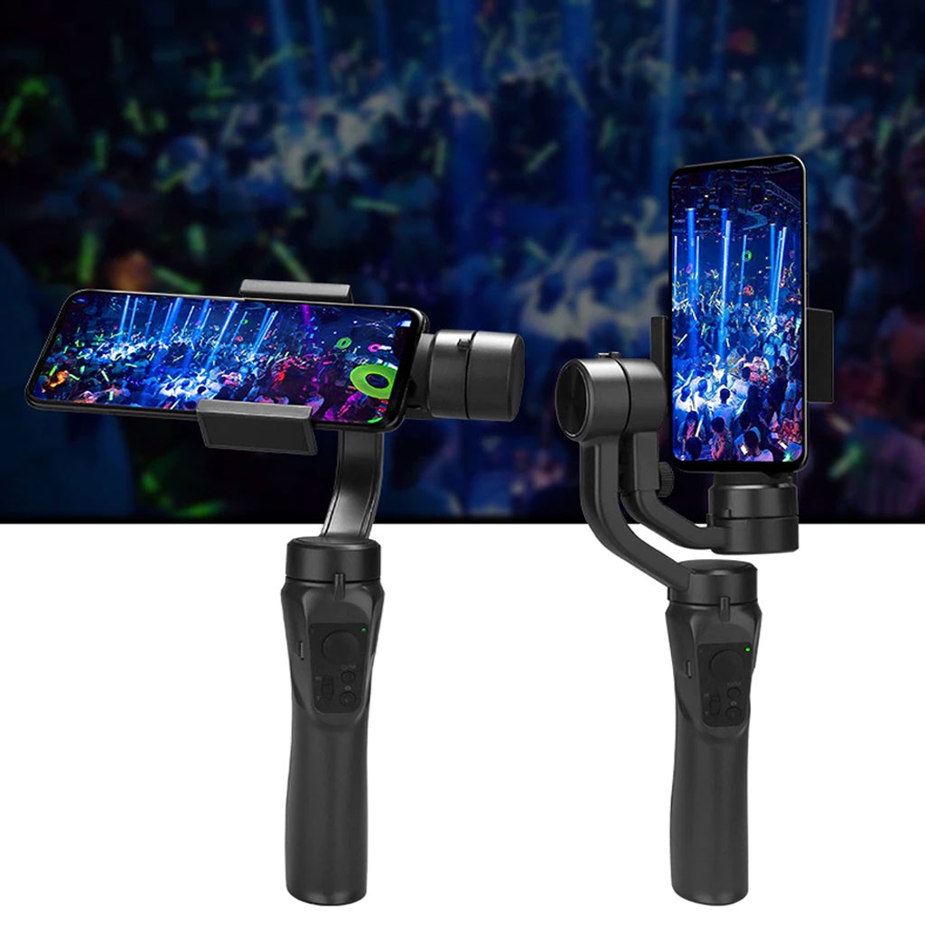 Gậy quay phim chống rung cho điện thoại, Giá quay gimbal tự động cân bằng quay vlog - tiktok