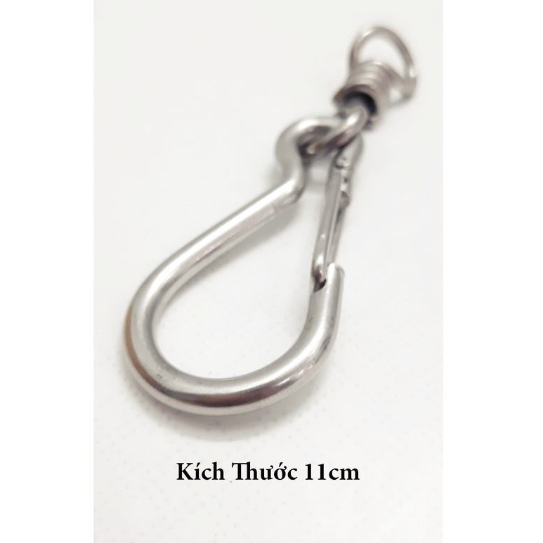 Móc khoá INOX không gỉ loại nhỏ, trung, lớn. Hakhanhelec