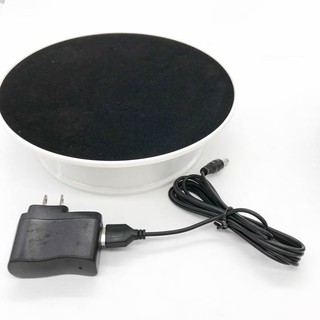 Đế Xoay Trưng Bày Sản Phẩm 20cm Tải 1,5kg Có Dây Sạc