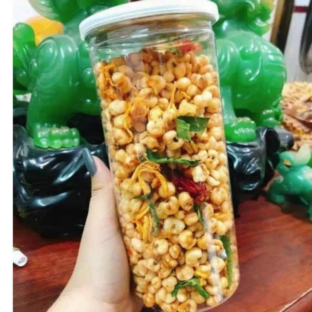 [ HCM ] bắp lắc khô gà hũ 350gram