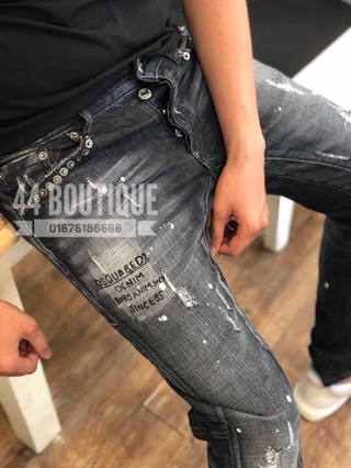 Quần bò DSQ SPF tán cườm