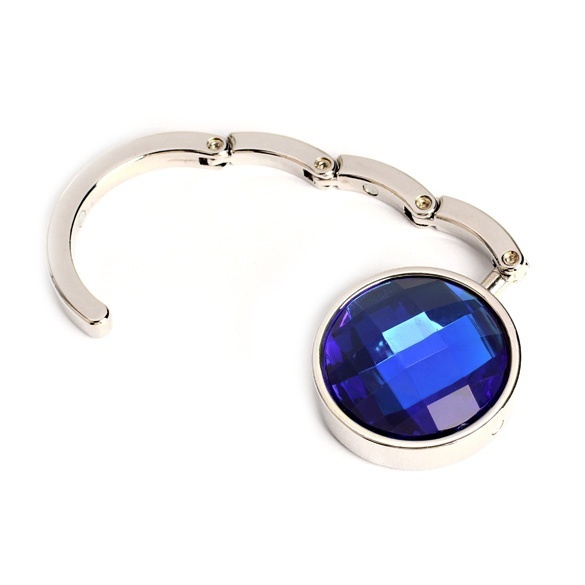 1 Piece Handbag foldable Bag Hook Purse Table Hanger Holder Alloy Fashion Crystal Rhinestone