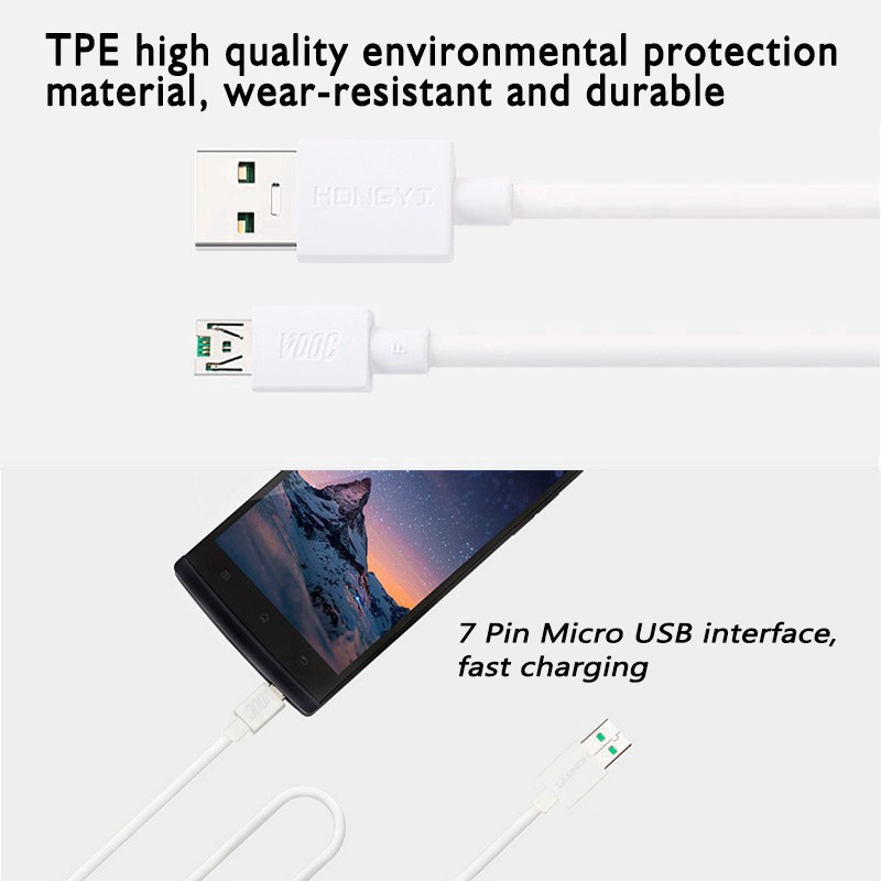 Dây cáp sạc nhanh Micro USB cho Oppo F3 F5 F7 F9 F11 Pro A57 A59