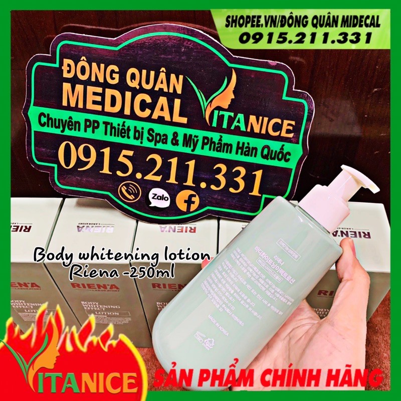 Body whitening lotion Riena -250ml