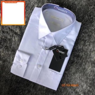 (Thời trang Owen_chính hãng) Sơ mi trắng dài  tay OWEN - AR6859D