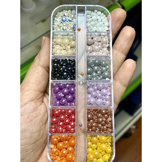 Sét trai nửa mix màu mix size trang trí móng