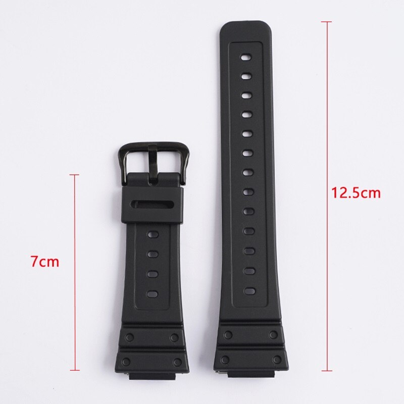 YIFILM Dây Đeo Thay Thế Bằng Nhựa Resin Chống Nước Có Khóa Vàng Cho Casio g-shock GA2100 GA-2100 GA2110